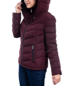 Michael Kors Women's Hooded Down Puffer Coat, Created For Macy's -CeCe cloth-shop 21959356 fpx