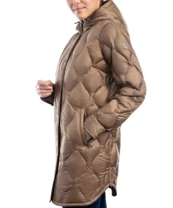 Michael Kors Women's Hooded Quilted Down Puffer Coat -CeCe cloth-shop 21959686 fpx