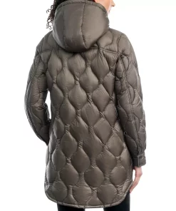 Michael Kors Women's Hooded Quilted Down Puffer Coat -CeCe cloth-shop 21959691 fpx