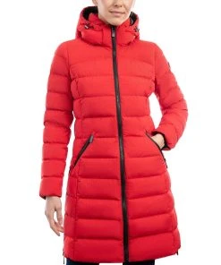 Michael Kors Women's Hooded Down Puffer Coat, Created For Macy's