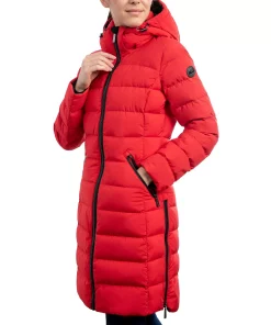 Michael Kors Women's Hooded Down Puffer Coat, Created For Macy's -CeCe cloth-shop 21959747 fpx