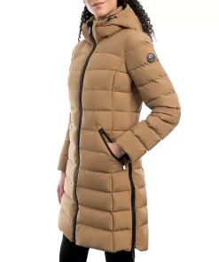 Michael Kors Women's Hooded Down Puffer Coat, Created For Macy's -CeCe cloth-shop 21959753 fpx