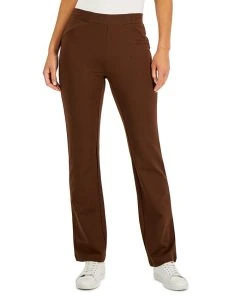 Style & Co Women's Ponté-Knit Boot-Cut Pants, Created For Macy's