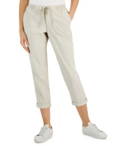 Style & Co Women's Pull On Cuffed Pants, Created For Macy's -CeCe cloth-shop 22180112 fpx