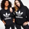 ADIDAS Women's Adicolor Trefoil Sweatshirt Hoodie, XS-4X