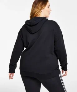 ADIDAS Women's Adicolor Trefoil Sweatshirt Hoodie, XS-4X 13 ADIDAS Women's Adicolor Trefoil Sweatshirt Hoodie, XS-4X -CeCe cloth-shop 22196893 fpx