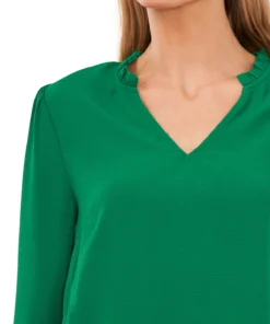 CeCe Ruffle-Sleeve Top 11 CeCe Ruffle-Sleeve Top -CeCe cloth-shop 22199424 fpx