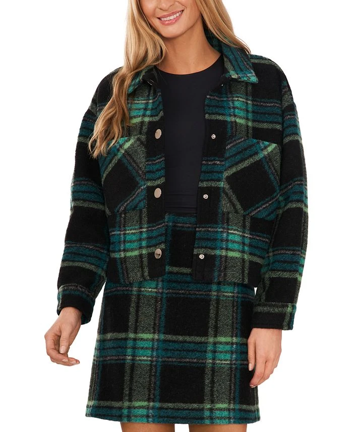 CeCe Women's Shirt Jacket 1 CeCe Women's Shirt Jacket