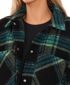 CeCe Women's Shirt Jacket 6 CeCe Women's Shirt Jacket -CeCe cloth-shop 22200067 fpx