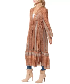 Jessica Simpson Women's Marilyn Lace-Trim Duster Sweater -CeCe cloth-shop 22206578 fpx