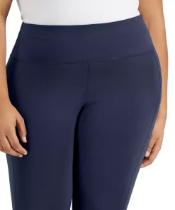 ID Ideology Plus Size Side-Pocket Full-Length Legging, Created For Macy's 11 ID Ideology Plus Size Side-Pocket Full-Length Legging, Created For Macy's -CeCe cloth-shop 22208192 fpx