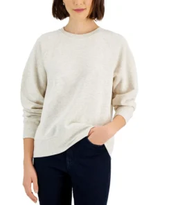 Style & Co Women's Fleece Sweatshirt, Created For Macy's