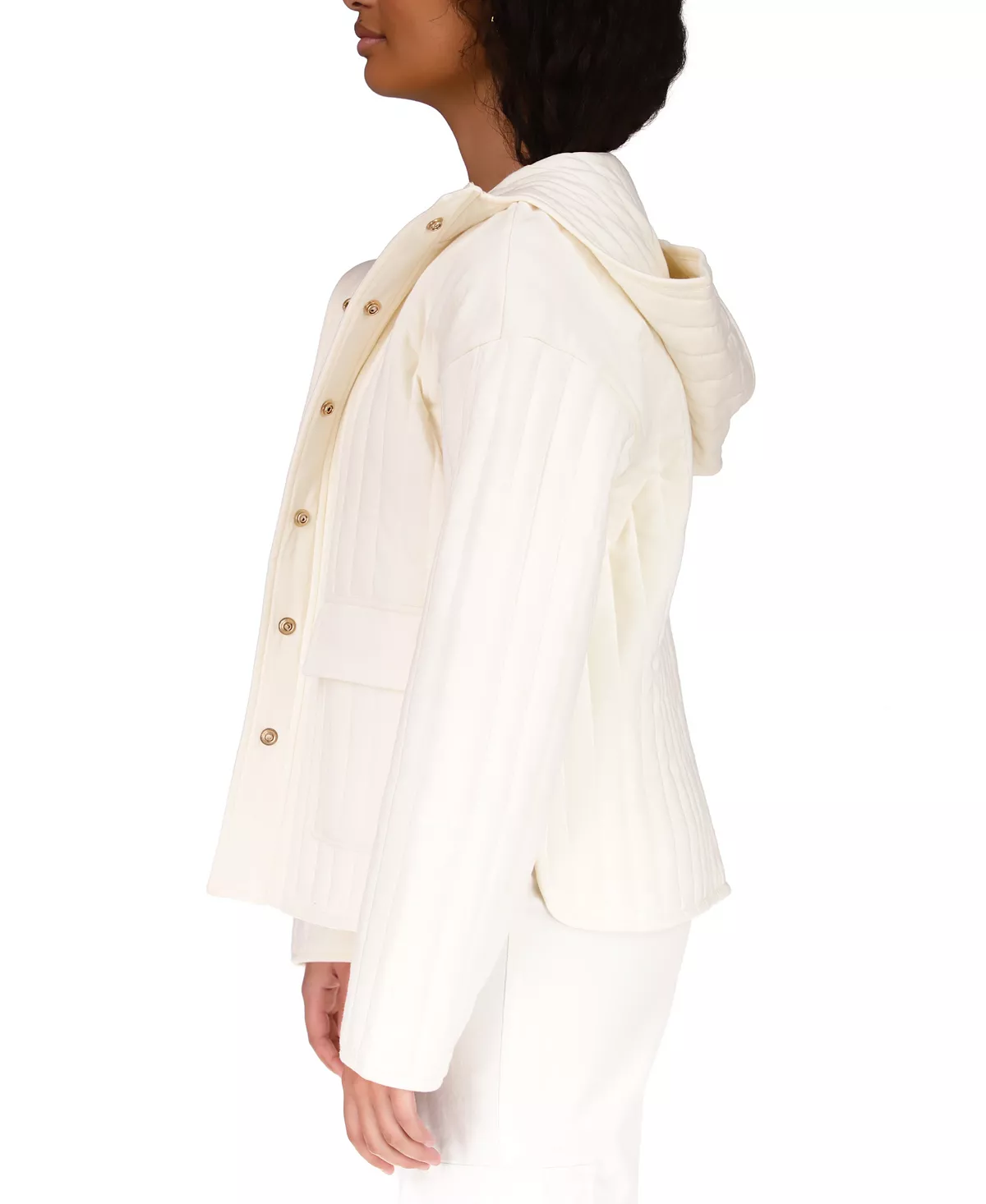 Sanctuary Women's Nova Hooded Quilted Jacket 3 Sanctuary Women's Nova Hooded Quilted Jacket - Image 3