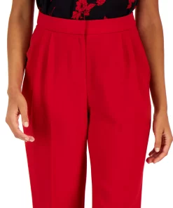 Bar III Women's Textured Crepe Wide-Leg Pants, Created For Macy's -CeCe cloth-shop 22299107 fpx