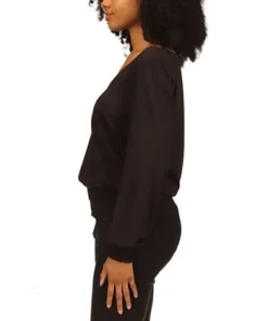 Michael Kors Women's Smocked-Trimmed Top, Regular & Petite 8 Michael Kors Women's Smocked-Trimmed Top, Regular & Petite -CeCe cloth-shop 22299412 fpx