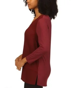 Michael Kors Women's Layered-Look Tunic Top, Regular & Petite Sizes -CeCe cloth-shop 22299436 fpx