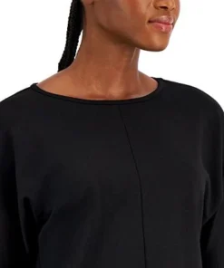Anne Klein Boat-Neck Dolman-Sleeve Top -CeCe cloth-shop 22330057 fpx