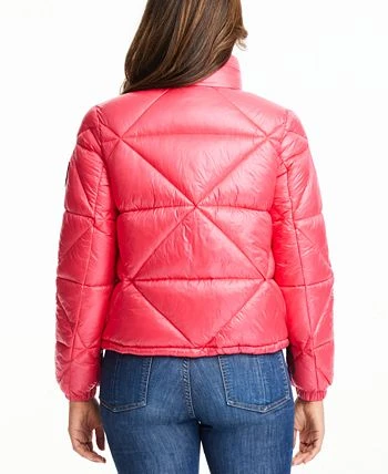 Vince Camuto Women's Shine Hooded Cropped Puffer Coat 2 Vince Camuto Women's Shine Hooded Cropped Puffer Coat - Image 2