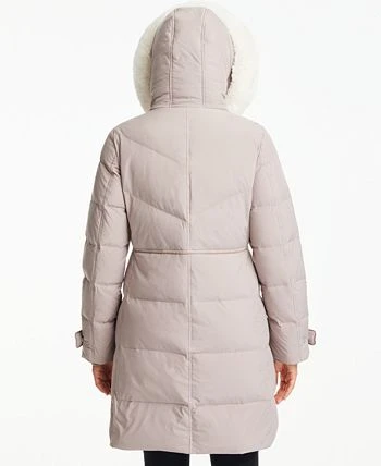 Vince Camuto Women's Faux-Fur-Collar Hooded Puffer Coat 2 Vince Camuto Women's Faux-Fur-Collar Hooded Puffer Coat - Image 2