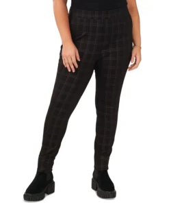 Vince Camuto Plus Size Plaid Leggings