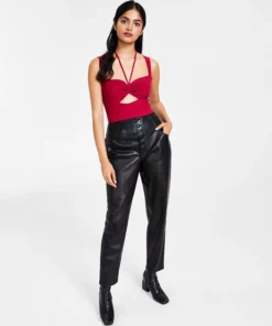 Bar III Women's Sleeveless Sweetheart Bodysuit, Created For Macy's