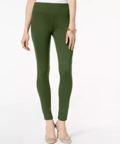 INC International Concepts Women's Pull-On Ponte Pants, Created For Macy's 11 INC International Concepts Women's Pull-On Ponte Pants, Created For Macy's -CeCe cloth-shop 22393886 fpx