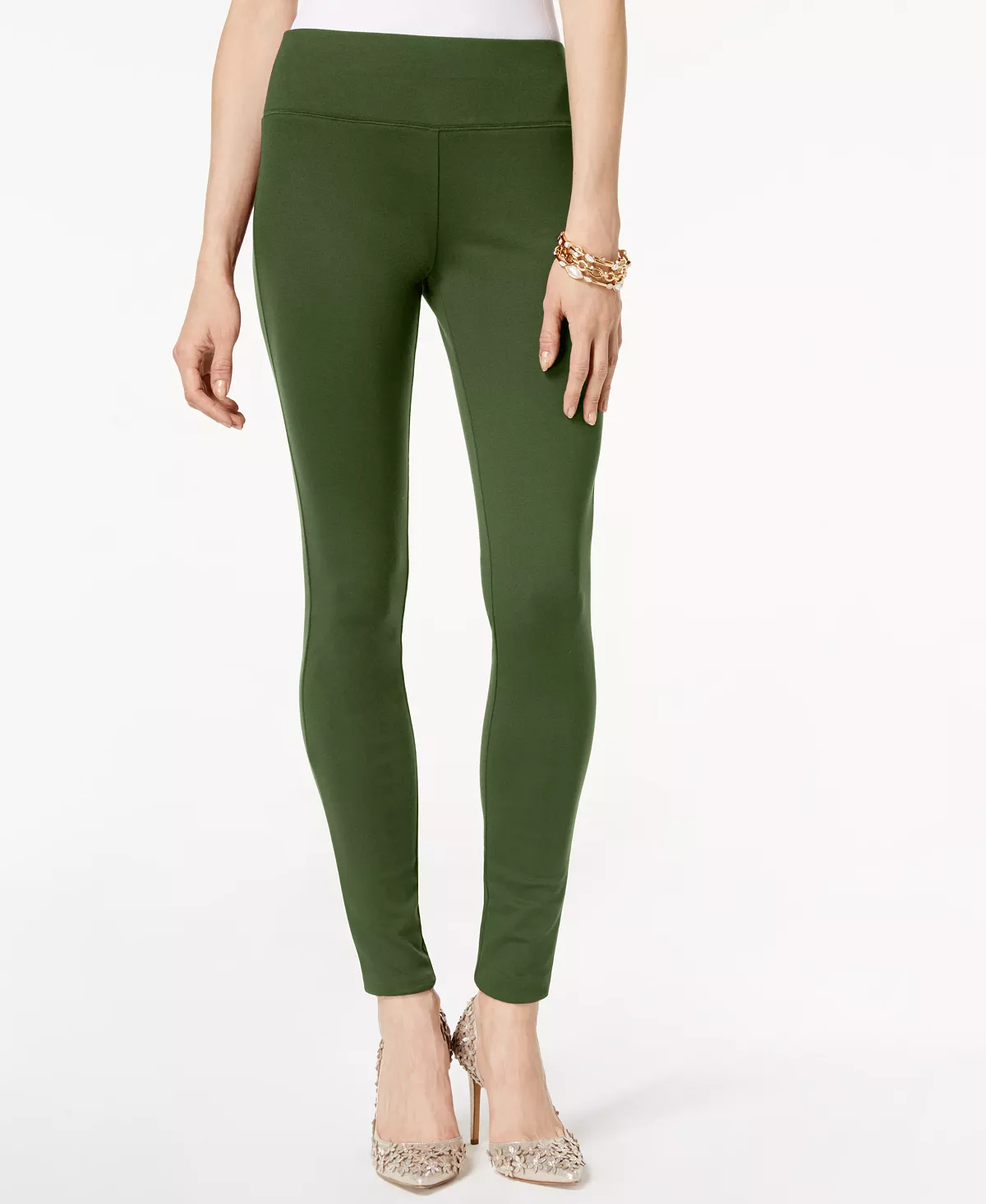 INC International Concepts Women's Pull-On Ponte Pants, Created For Macy's 6 INC International Concepts Women's Pull-On Ponte Pants, Created For Macy's - Image 6