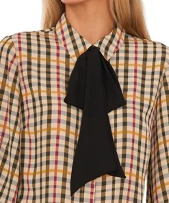 CeCe Women's Button-Up Bow-Neck Blouse 8 CeCe Women's Button-Up Bow-Neck Blouse -CeCe cloth-shop 22410085 fpx