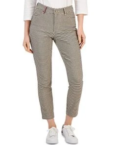 Tommy Hilfiger Women's Tribeca Skinny-Ankle Check Pants