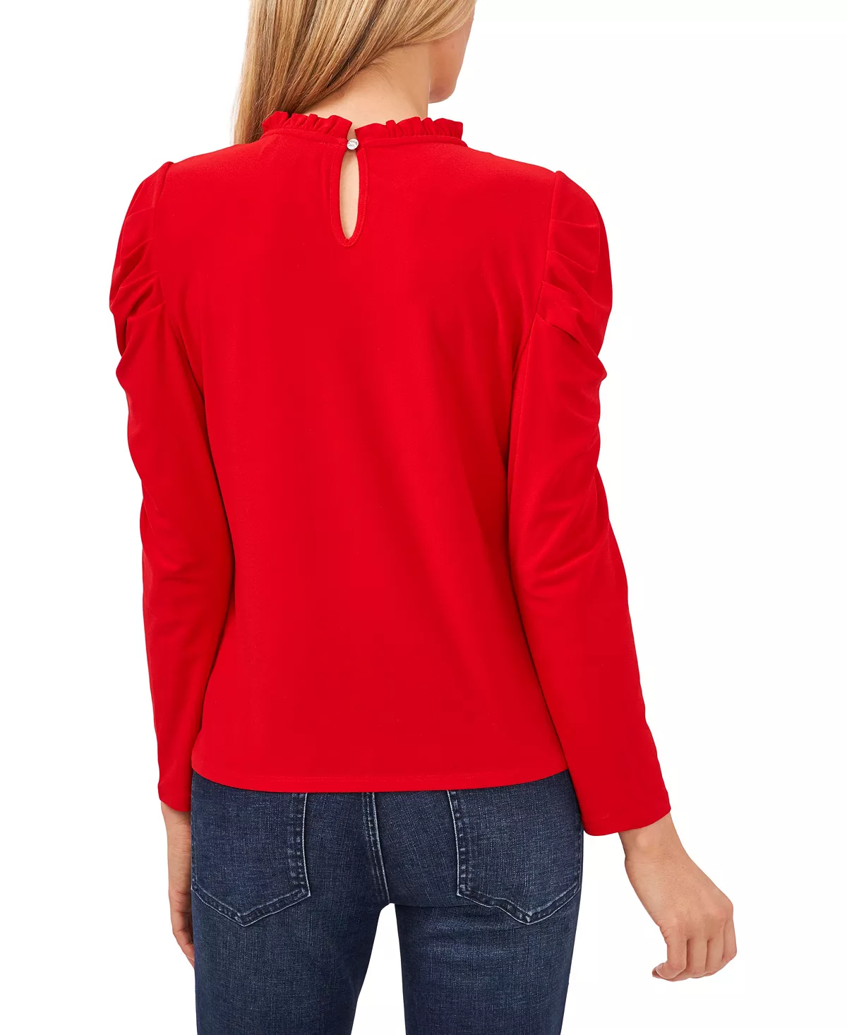 CeCe Women's Mock-Neck Long-Sleeve Knit Top 2 CeCe Women's Mock-Neck Long-Sleeve Knit Top - Image 2