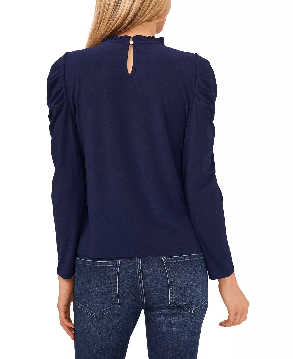 CeCe Women's Mock-Neck Long-Sleeve Knit Top 3 CeCe Women's Mock-Neck Long-Sleeve Knit Top - Image 3