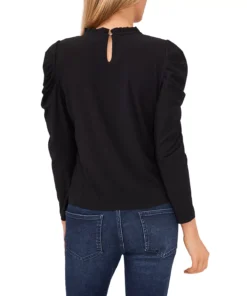CeCe Women's Mock-Neck Long-Sleeve Knit Top 11 CeCe Women's Mock-Neck Long-Sleeve Knit Top -CeCe cloth-shop 22417359 fpx