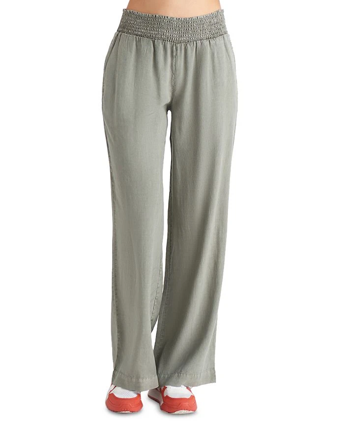 Black Tape Women's Smocked-Waist Pants 1 Black Tape Women's Smocked-Waist Pants