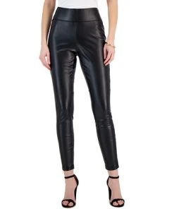 INC International Concepts Women's Faux-Leather Leggings, Created For Macy's -CeCe cloth-shop 22427801 fpx