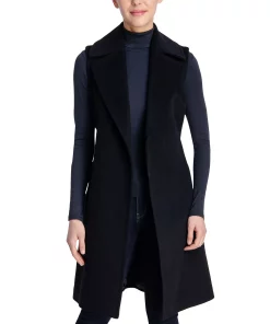 Michael Kors Women's Double-Face Belted Vest -CeCe cloth-shop 22457969 fpx