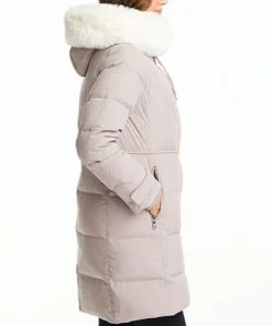 Vince Camuto Women's Faux-Fur-Collar Hooded Puffer Coat 8 Vince Camuto Women's Faux-Fur-Collar Hooded Puffer Coat -CeCe cloth-shop 22475932 fpx