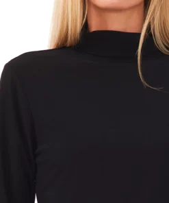 CeCe Women's Long Sleeve Mock Neck Turtleneck -CeCe cloth-shop 22476867 fpx