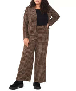 Vince Camuto Plus Size Double Breasted Notch Collar Blazer -CeCe cloth-shop 22527378 fpx