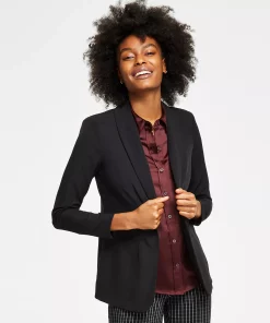 Alfani Women's Shawl-Collar Blazer, Created For Macy's -CeCe cloth-shop 22531923 fpx