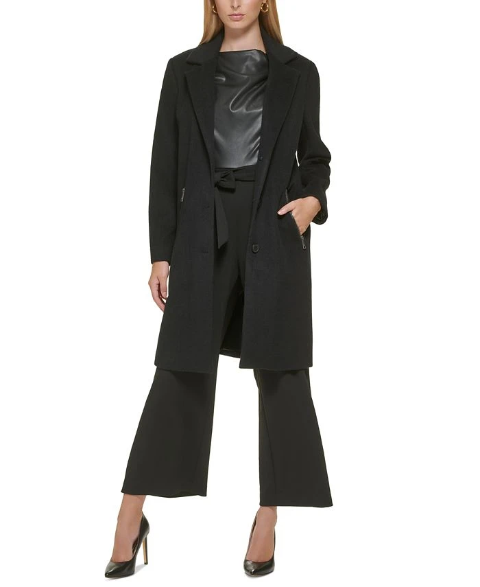 DKNY Women's Walker Coat, Created For Macy's 1 DKNY Women's Walker Coat, Created For Macy's