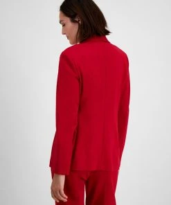 Bar III Women's Compression Single-Button Blazer, Created For Macy's -CeCe cloth-shop 22542431 fpx