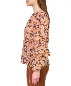 Sanctuary Women's Floral-Print Pintuck Blouse 6 Sanctuary Women's Floral-Print Pintuck Blouse -CeCe cloth-shop 22554590 fpx