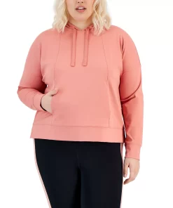 ID Ideology Plus Size Techy Drawstring-Hood Hoodie 11 ID Ideology Plus Size Techy Drawstring-Hood Hoodie -CeCe cloth-shop 22557194 fpx