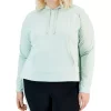 ID Ideology Plus Size Techy Drawstring-Hood Hoodie