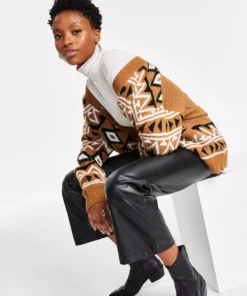 Black Tape Women's Coated Straight-Leg Ankle Pants -CeCe cloth-shop 22576360 fpx