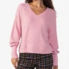 Sanctuary Women's Highline Waffle-Knit Top