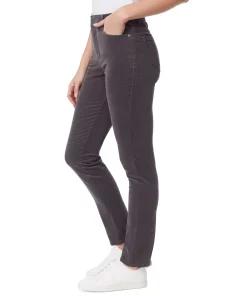 Gloria Vanderbilt Women's Amanda High-Rise Corduroy Slim Jeans -CeCe cloth-shop 22607443 fpx
