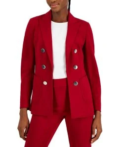 Anne Klein Women's Faux Double-Breasted Jacket
