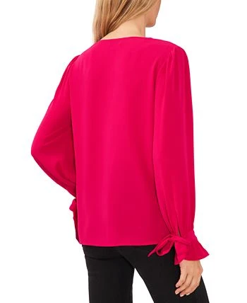 CeCe Tie-Cuff Top 2 CeCe Tie-Cuff Top - Image 2