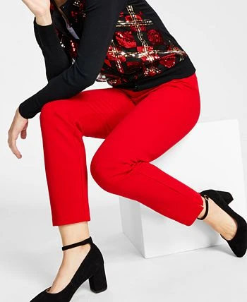 Charter Club Women's Pull-On Tummy-Control Pants, Regular & Short Lengths, Created For Macy's 3 Charter Club Women's Pull-On Tummy-Control Pants, Regular & Short Lengths, Created For Macy's - Image 3